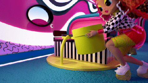 Cat Travel GIF by L.OL. Surprise!