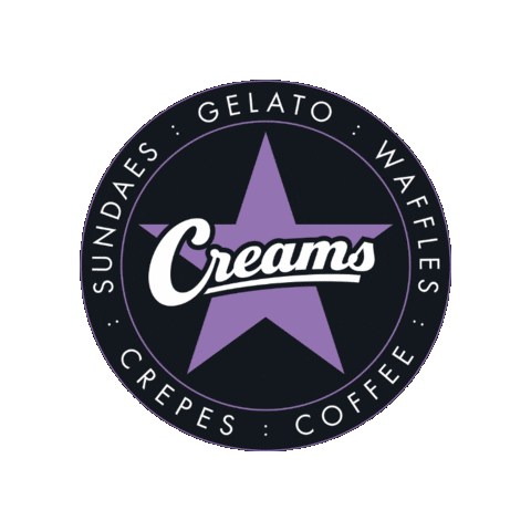 Ice Cream Pancakes Sticker by Creams Cafe