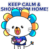 Shopping Keep Calm Sticker by Lazada Singapore