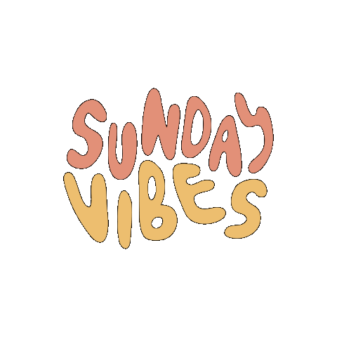 Weekend Sunday Sticker