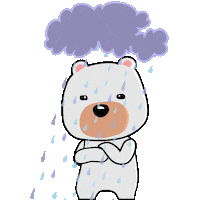 Sad Bad Day Sticker by unimage