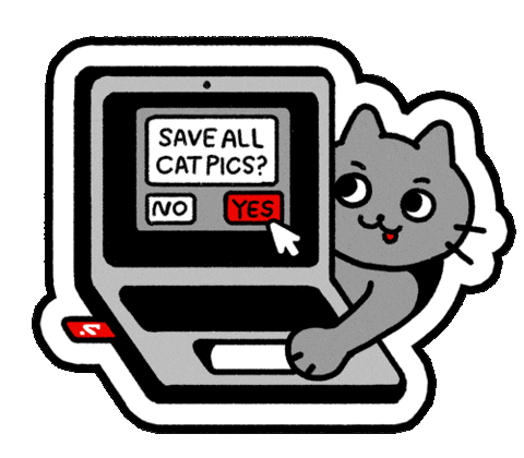 Memory Save Sticker by Sandisk