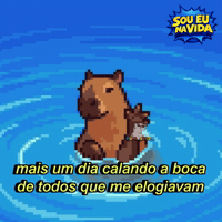 Capivara Realidade GIF by Sou Eu Na Vida