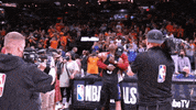 Nba Finals Hug GIF by NBA