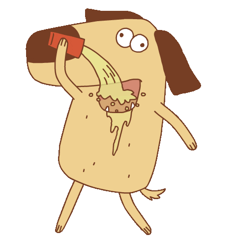 Dog Bedtime Sticker by BadTimeStories