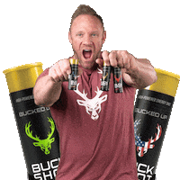 Energy Shot Power Sticker by Bucked Up