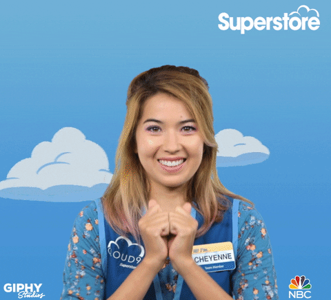 excited nichole bloom GIF by Superstore