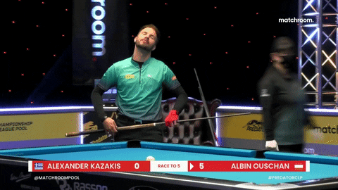 Relief Cant Believe It GIF by Matchroom Pool