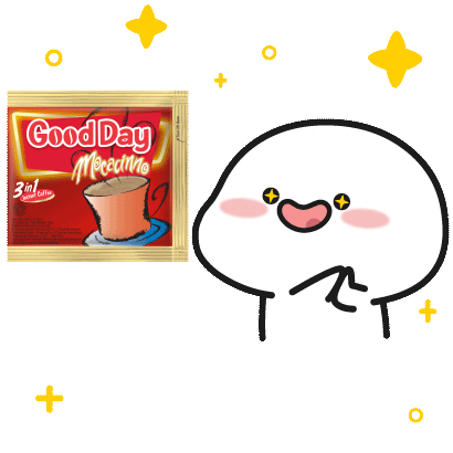 Kopi Good Day Sticker by Good Day Indonesia