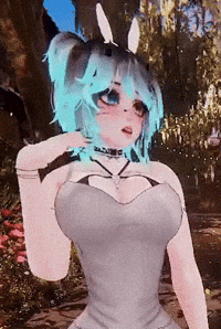 Girl Panting GIF