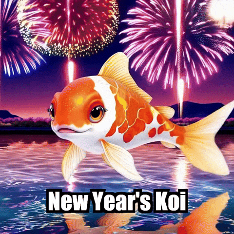 New Year Fireworks GIF by TheConfishius