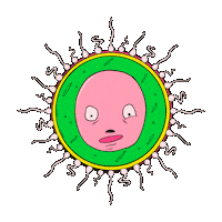 Tinky Winky 90S Sticker by TRIPPIESTEFF