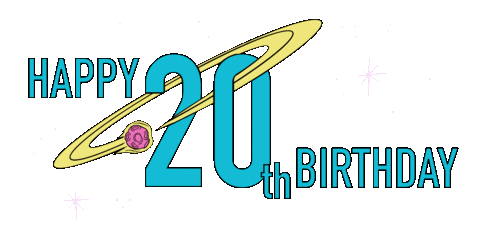 20Th Birthday Sticker by Major Tom