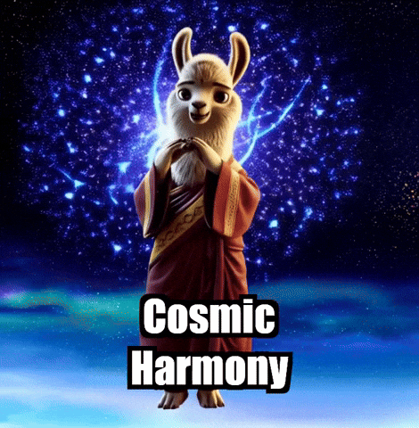 Wisdom Cosmic Harmony GIF by dalaillamazen
