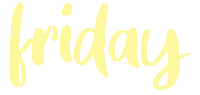 Friday Weekday Sticker
