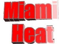 Miami Heat Sport Sticker by GIPHY Text