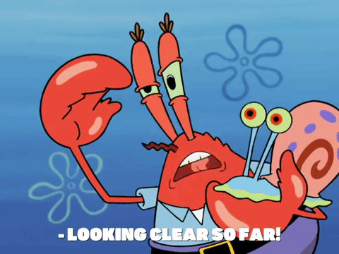 season 8 frozen face-off GIF by SpongeBob SquarePants