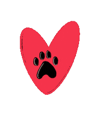 I Love My Dog Sticker