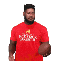 Kansas City Football Sticker by Jack Stack Barbecue