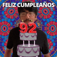 ¡Feliz 92.º cumpleaños!