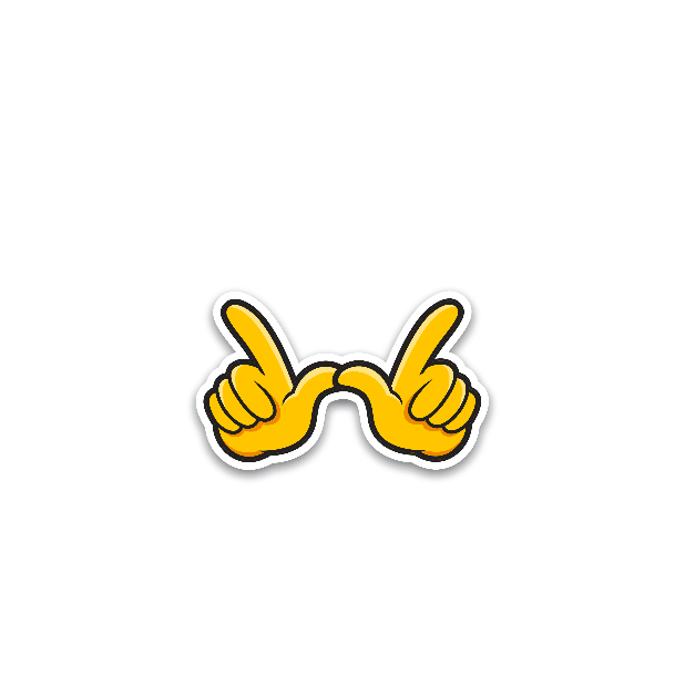 Sign Language Whatever Sticker by Sorenson