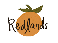 Orange California Sticker