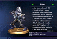 Super Smash Bros Wolf GIF