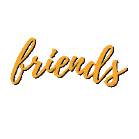 Friends Sticker by monikapolasek