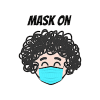 Mask On Sticker by Auntie Sam SG