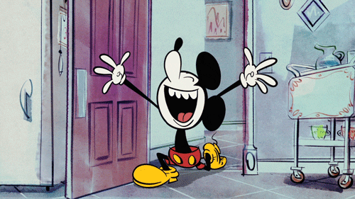 Excited Celebration GIF by Mickey Mouse