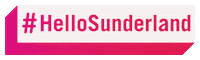 Sunderland University Hello Sticker by The University of Sunderland
