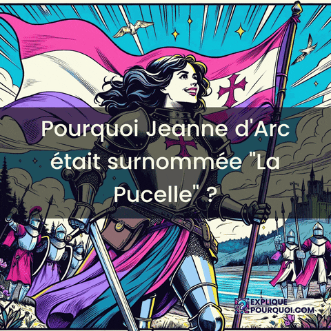 Jeanne Darc Histoire GIF by ExpliquePourquoi.com