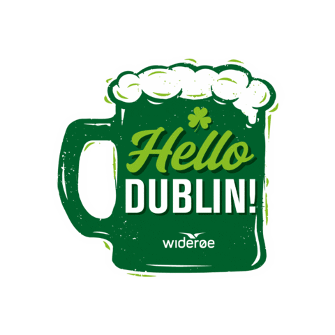 Beer Hello Sticker by Widerøe