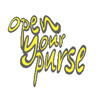 Donate Purse Sticker