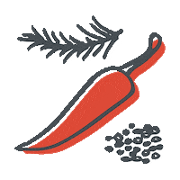 chilli chillipepper Sticker by littlelifts