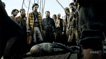 season 4 hello GIF by Black Sails