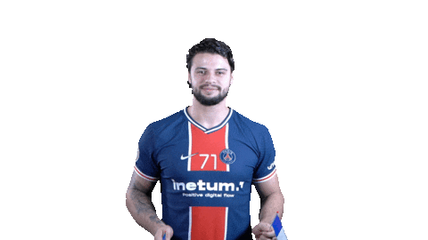 Happy France Sticker by Paris Saint-Germain Handball