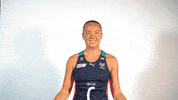 Melbourne_Vixens flexing netball vixens mundy GIF