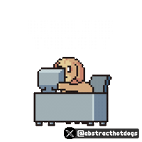 Computer Rage Sticker by HotDogs