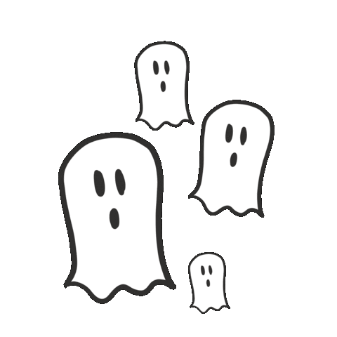 Halloween Ghost Sticker