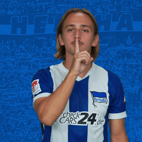 Football Soccer GIF by Hertha BSC