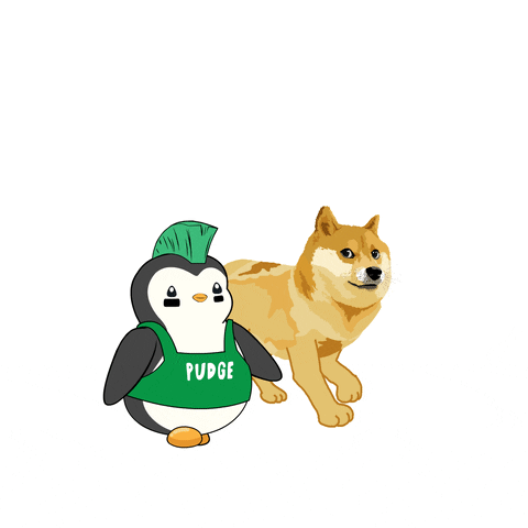 Shiba Inu Dog GIF by Pudgy Penguins