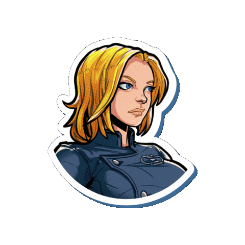 heroconcept star mb mayhem brawler Sticker