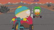 scared eric cartman GIF by South Park 
