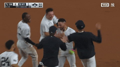 New York Yankees Win GIF by MLB