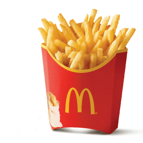 Mcdonalds Eating Sticker by DigiComm