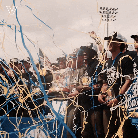 Sport Celebrate GIF by Vanderbilt Athletics
