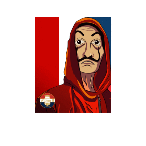 La Casa De Papel Tilbo Sticker by Swinkels Family Brewers