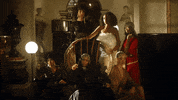 thisisawa friends girls power stare GIF
