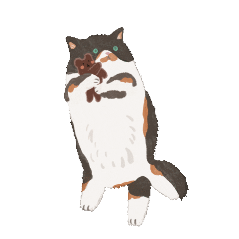 Cat 貓 Sticker by ApplePan